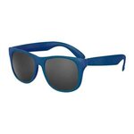 Solid Color Classic Sunglasses - Navy Blue