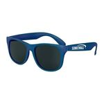 Solid Color Classic Sunglasses - Navy Blue