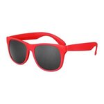 Solid Color Classic Sunglasses - Red
