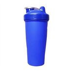 Solid Fitness Shaker Bottle - Blue-white