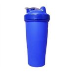 Solid Fitness Shaker Bottle - Blue-white