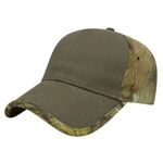 Solid Front Camo Back Cap - Olive-realtree Advantage Timber™
