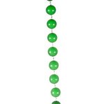 Solid Green Mardi Gras Beads - Green