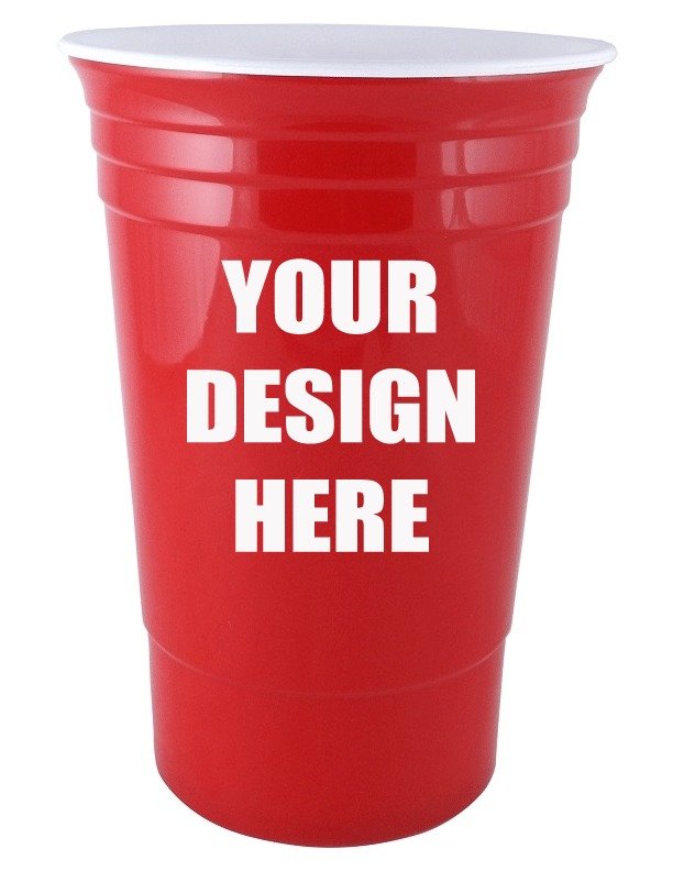 Customized Stadium Cup SOLO style Double Wall Insulated 16 oz