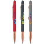 Buy Sonic Softy Rose Gold Gel Pen w/ Stylus - ColorJet