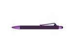 Sonnie Rubberized Pen - Purple