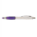 Sophisticate Stylus - ColorJet - Full Color Pen - White-purple