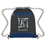Soul Drawstring Sports Pack - Black/ Royal