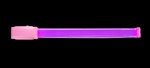 Sound Activated LED Wristband - Engraved - Pink/Pink LED