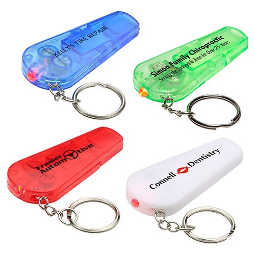 Main Product Image for Custom Imprinted Key Chain with Sound N Sight LED