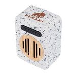 Speckle & Bamboo Wireless Speaker -  
