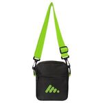 Spectrum Sling Bag - Lime With Black