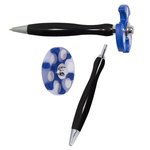 Spinner Pen - Black With Blue
