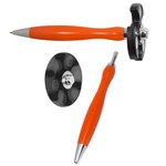 Spinner Pen - Orange With Black