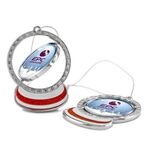 Spinner Snow Globe Holiday Ornament -  