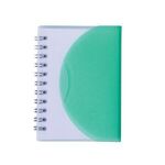 Spiral Curve Notebook - Translucnt Green