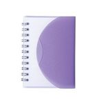 Spiral Curve Notebook - Translucnt Purpl