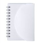 Spiral Curve Notebook - White