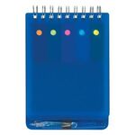 Spiral Jotter With Sticky Notes, Flags 