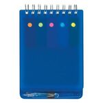 Spiral Jotter With Sticky Notes, Flags 