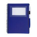 Spiral Notebook With ID Window -  