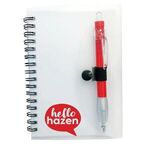 Spiral Notebook with Pen -  