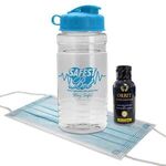 Sport Bottle With Hand Sanitizer And Mask -  