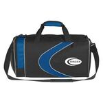 Sports Duffel Bag - Royal Blue With Black