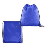 Sports Jersey Mesh Drawstring Backpack - Reflex Blue