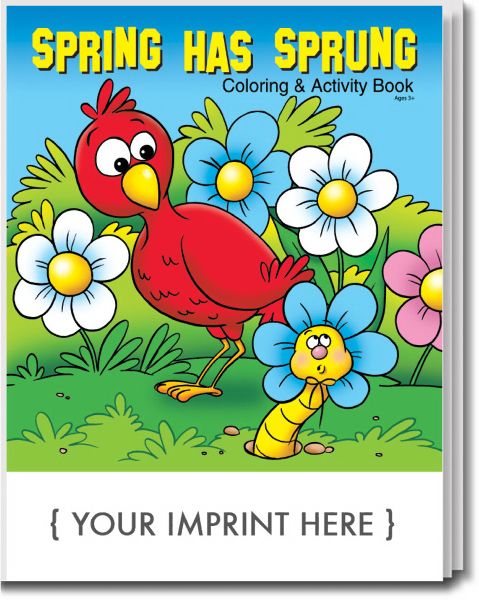 Main Product Image for Spring Has Sprung Coloring And Activity Book