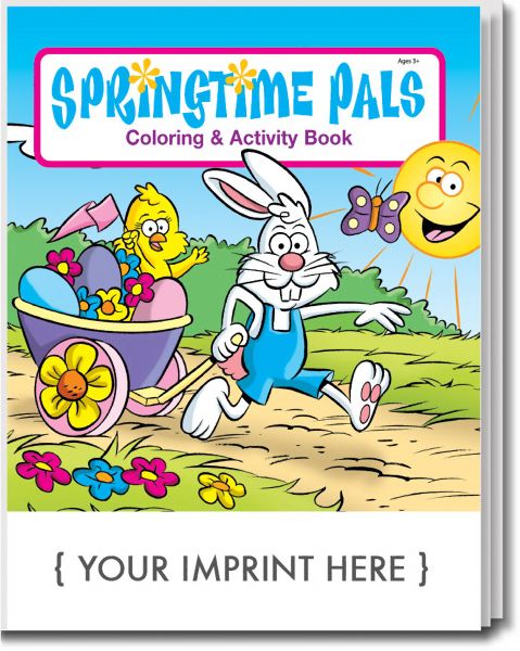 Main Product Image for Springtime Pals Coloring And Activity Book