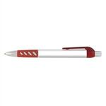 Sprinter  - Digital Full Color Wrap Pen - Silver/Red