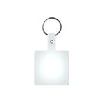 Square Flexible Key Tag - Translucent Frost