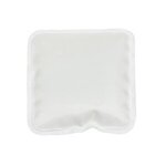 Square Nylon-Covered Hot/Cold Pack - Bright White