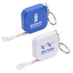 Buy Custom Printed Key Tag With Square Tape Measure