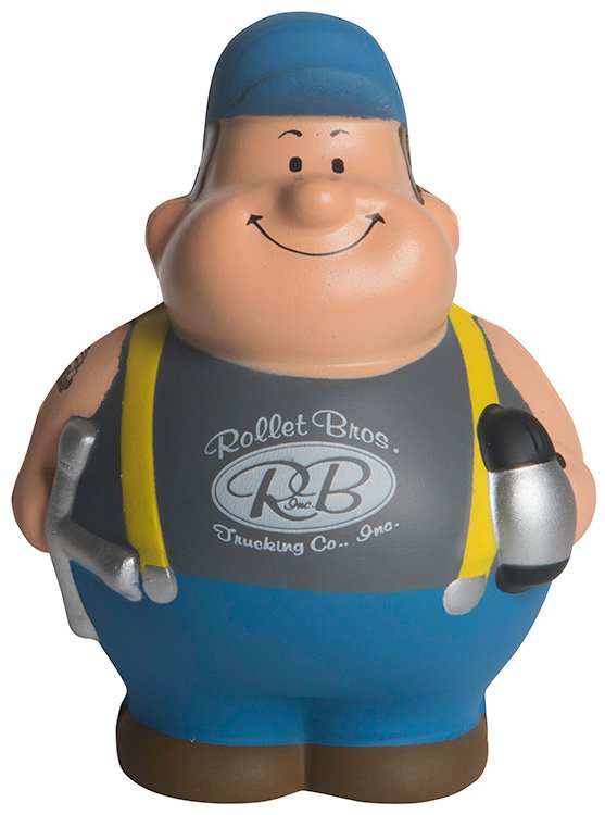 Main Product Image for Custom Squeezie (R) Trucker Bert Stress Reliever