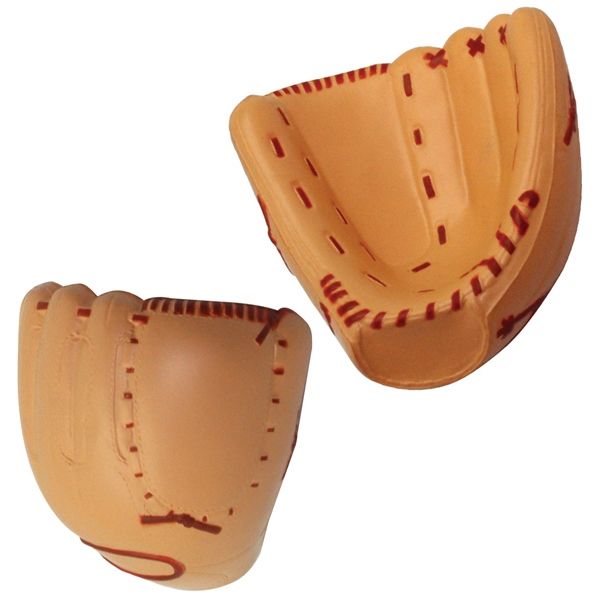 Main Product Image for Imprinted Squeezies Baseball Mitt Shaped Stress Ball