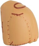 Squeezies Baseball Mitt Shaped Stress Ball - Tan-brown