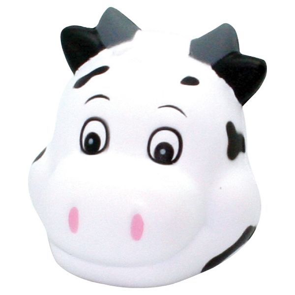 Main Product Image for Imprinted Squeezies Cute Cow Head Stress Reliever