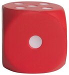 Squeezies Dice Stress Reliever - Red