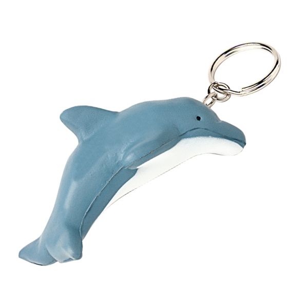 Main Product Image for Squeezies Dolphin Keyring Stress Reliever