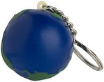 Squeezies Earth Keyring Stress Reliever - Blue-green