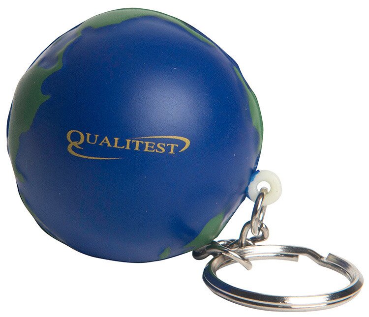Main Product Image for Promotional Squeezies Earth Keyring Stress Reliever