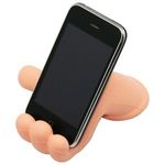 Squeezies® Hand Phone Holder Stress Reliever - Pink