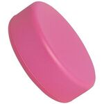 Squeezies® Hockey Puck Stress Reliever - Pink