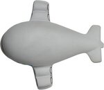 Squeezies Mini Plane (w/Smile) Stress Reliever - Gray