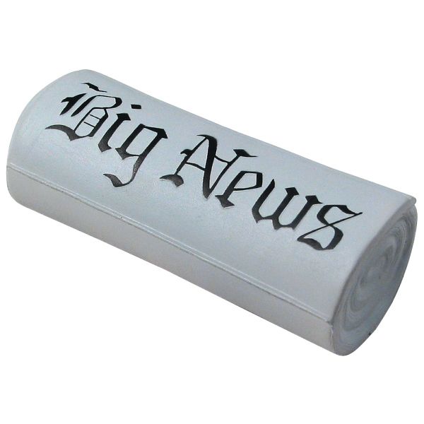 Main Product Image for Custom Squeezies (R) Newspaper Stress Reliever