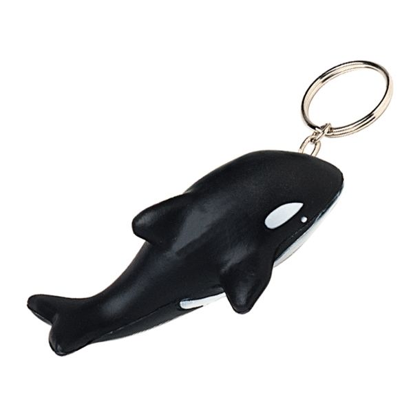 Main Product Image for Imprinted Squeezies (R) Orca Keyring Stress Reliever