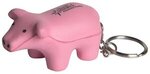 Buy Imprinted Squeezies Pig Keyring Stress Reliever