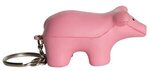 Squeezies Pig Keyring Stress Reliever -  